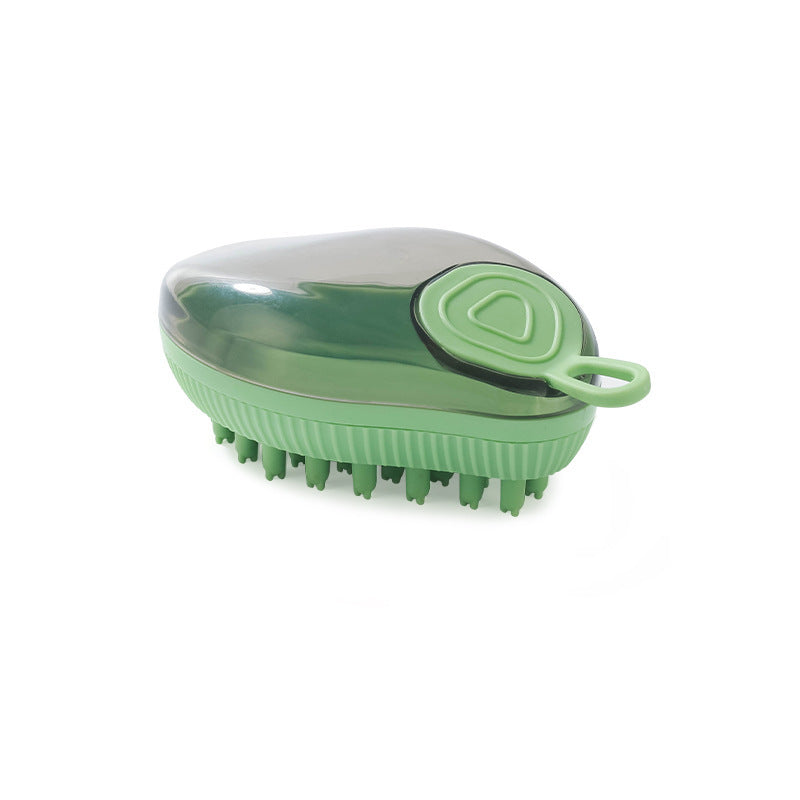 Cepillo de Baño de Silicona para Mascotas