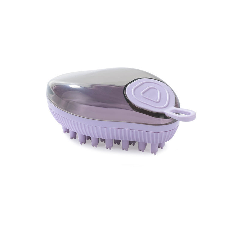 Cepillo de Baño de Silicona para Mascotas
